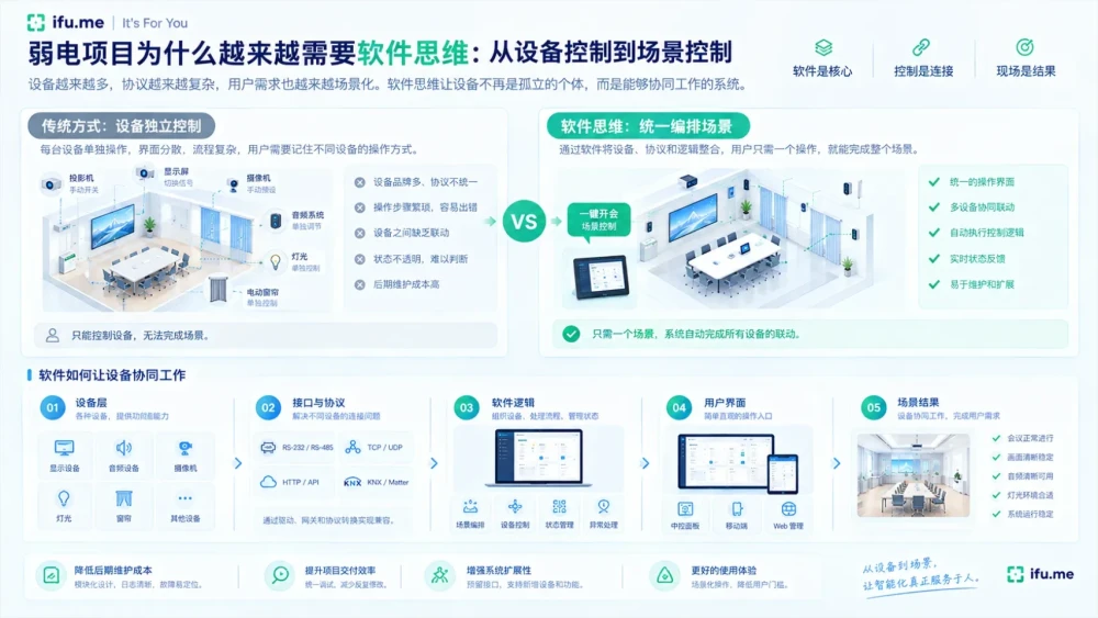 弱电项目为什么越来越需要软件思维